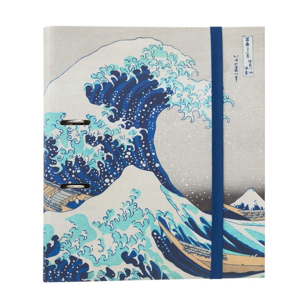 Grupo Erik Hokusai - The Great Wave Of Kanagawa Hokusai 2 Classeur à anneaux - Multicolore